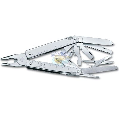 Alicate Victorinox Swiss Tool X Com Tesoura e Bolsa de Couro