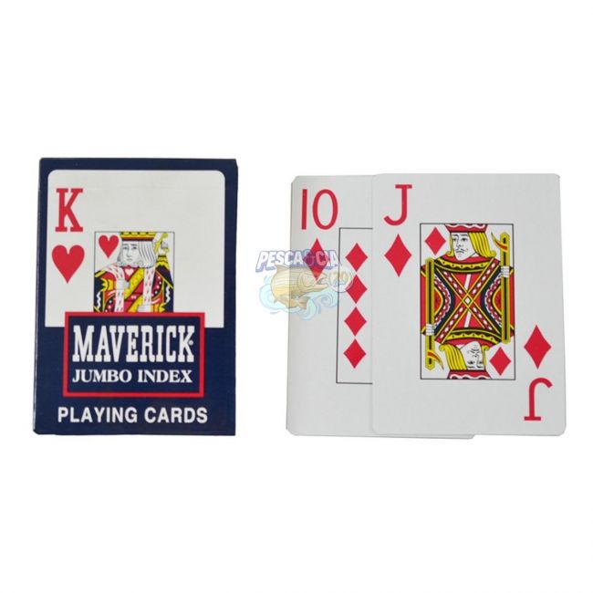 Baralho Jogos De Cartas Maverick Jumbo