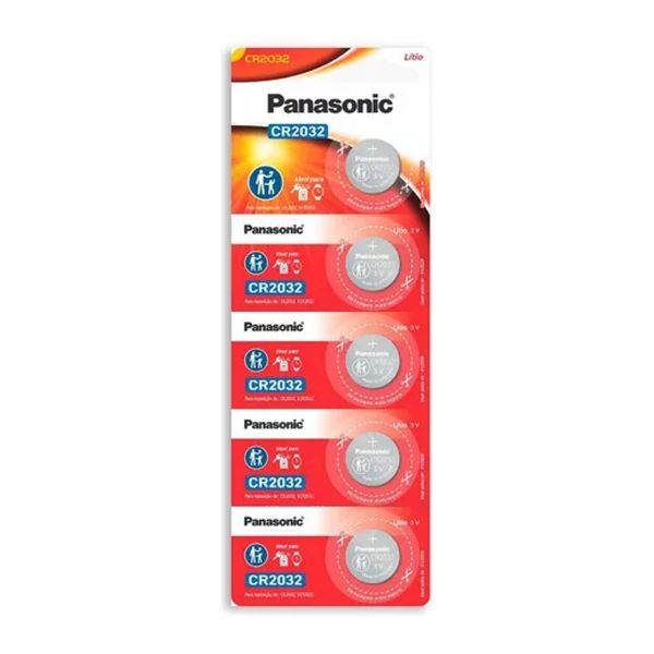 Bateria Panasonic (Unidade) CR2032 Ref. 72357