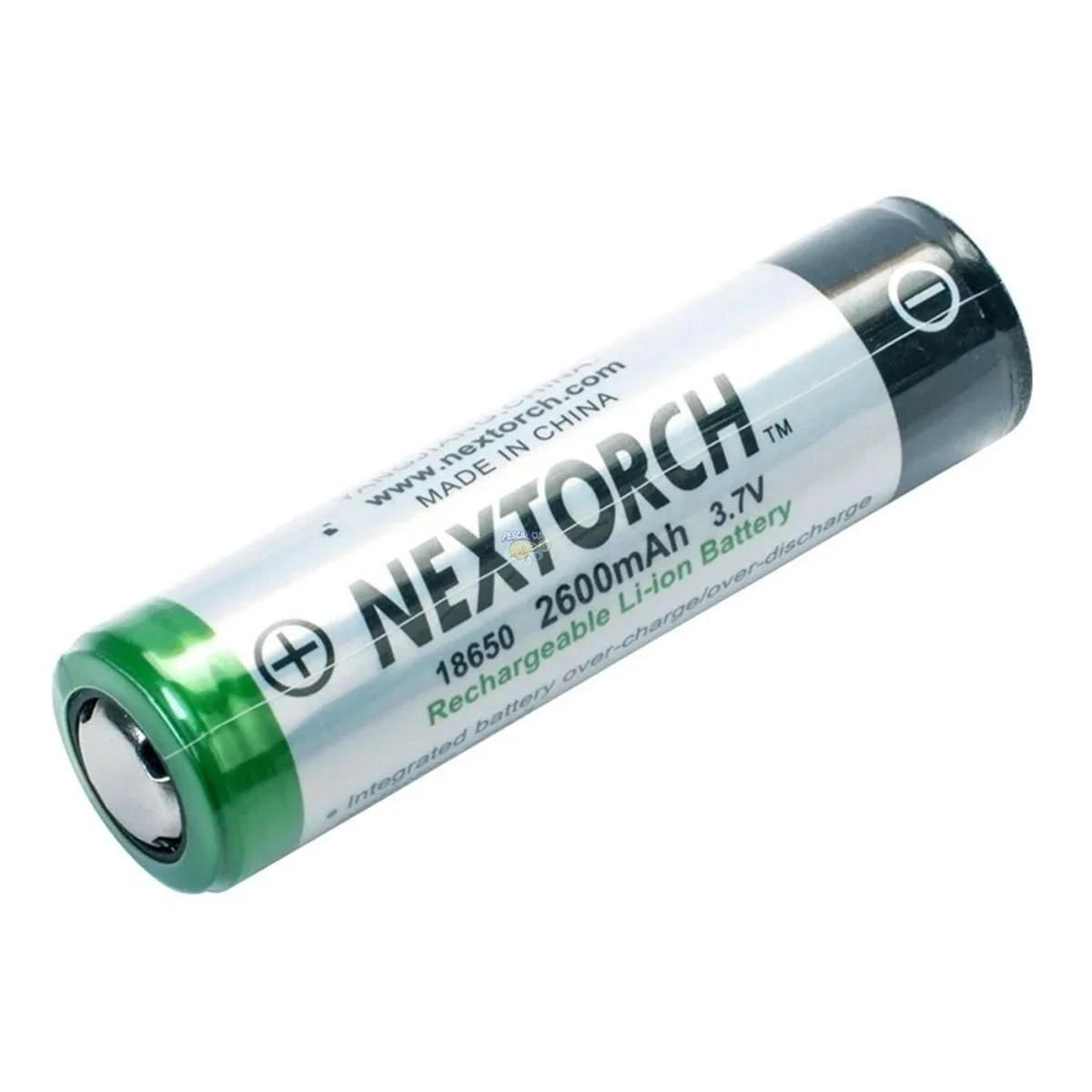 Bateria Nextorch Recarregável - 18650 / 2600 mAh