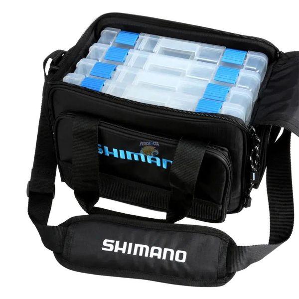 Bolsa De Pesca Shimano Báltica Tamanho M - Preta