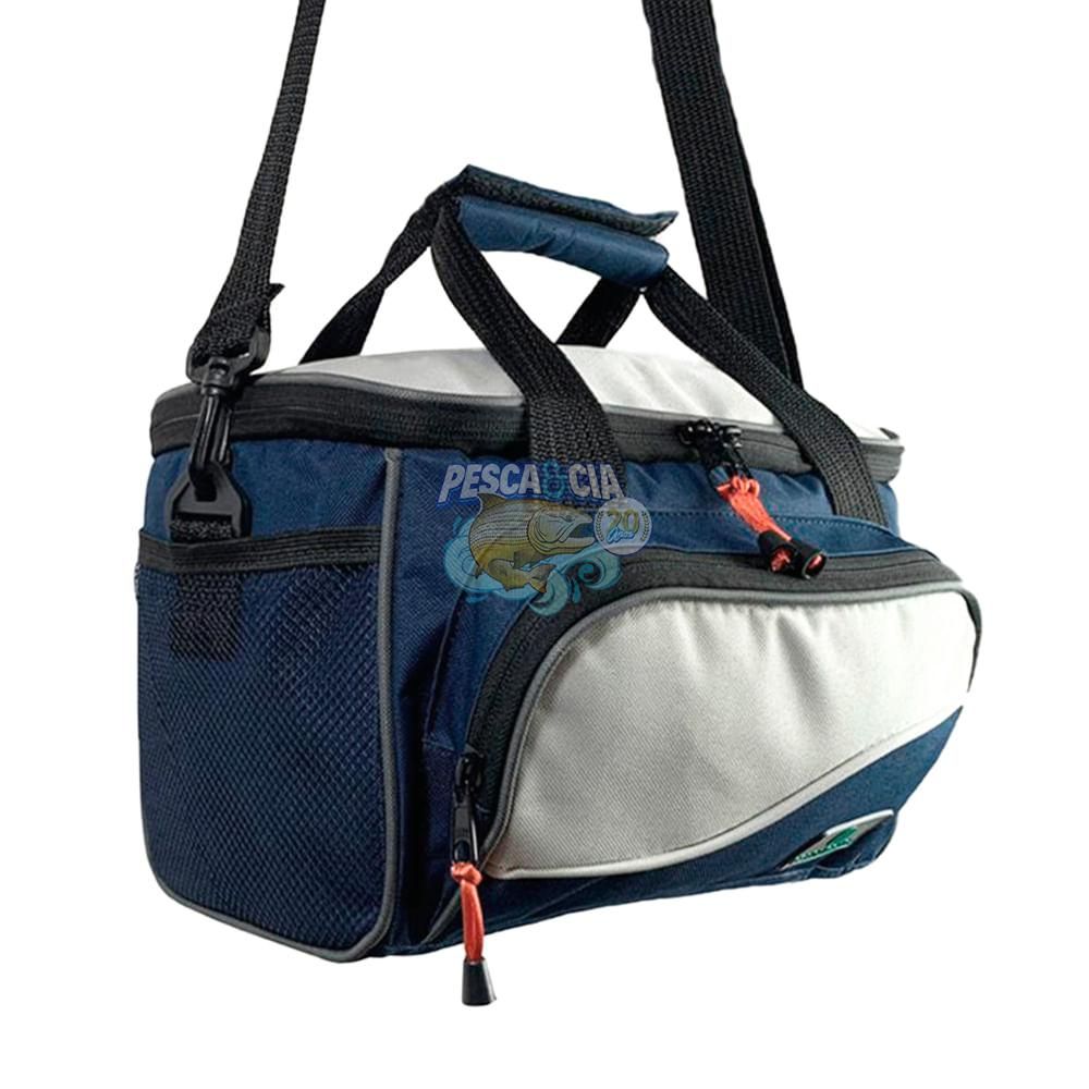 Bolsa Pesca Brasil Pro Team Tam: M Azul/cinza