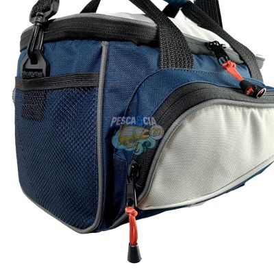 Bolsa Pesca Brasil Pro Team Tam: M Azul/cinza