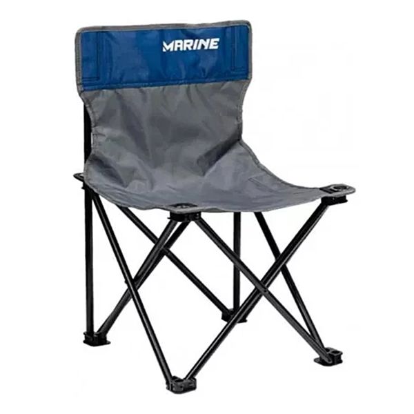 Cadeira Dobrável MS Camping 110KG 90CM Azul 