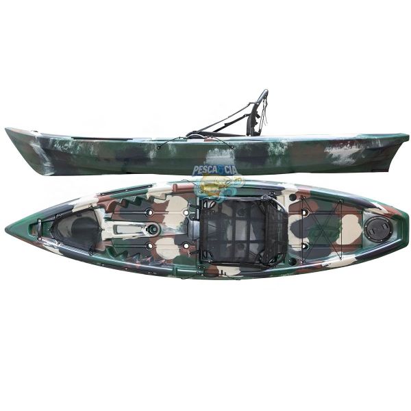 Caiaque Hidro 2 Eko Tuna Pro - Camo Verde 