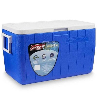 Caixa Térmica 48 QT 45,4 LTS Coleman Azul