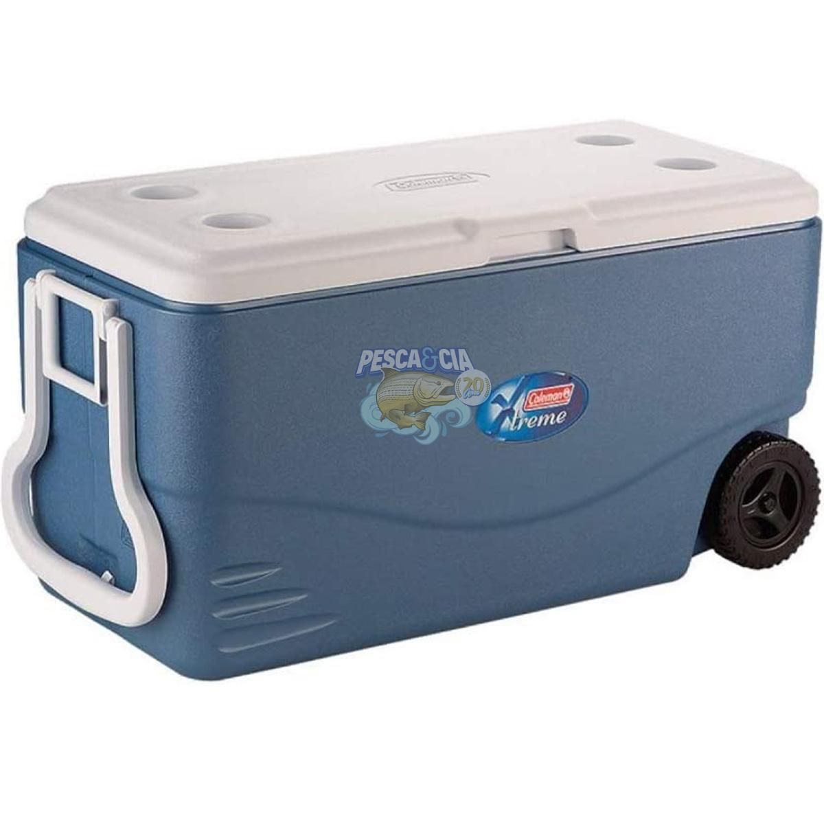 Caixa Termica Com Rodas Extreme 100QT 95L Azul