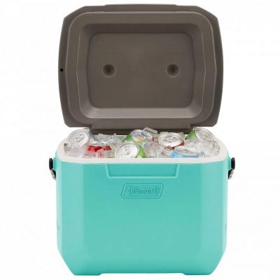 Caixa Térmica Coleman 30QT / 28,3L Seafoam Com Alça - Verde 