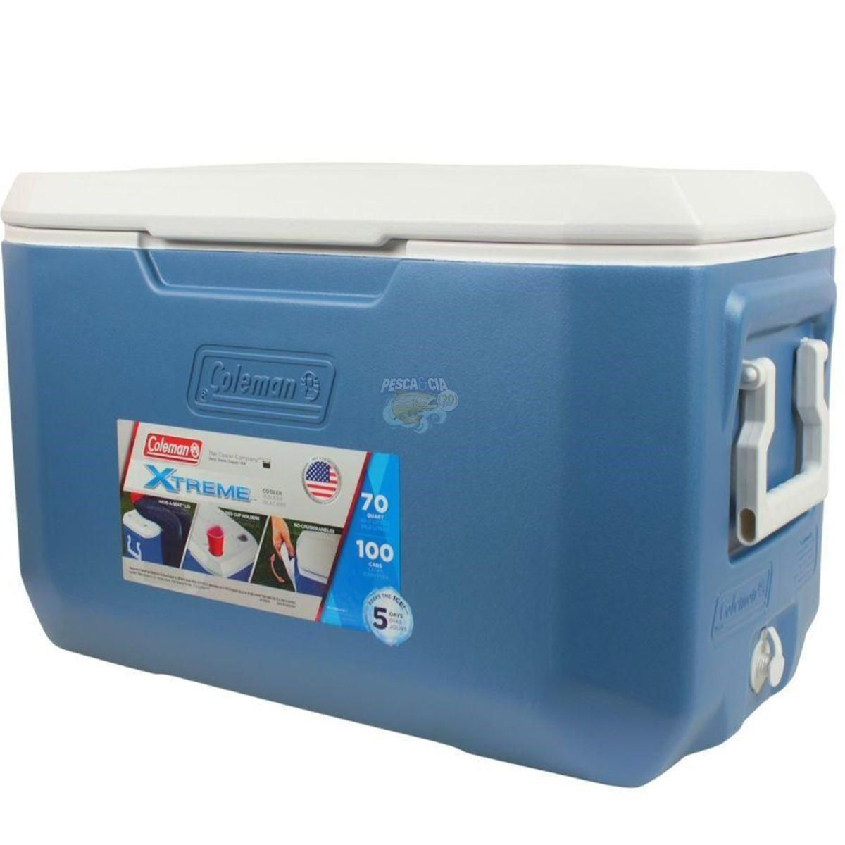 Caixa Térmica Coleman Xtreme 70QT 66LT Azul