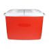 Caixa Térmica Cooler Rubbermaid 47l Vermelho