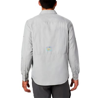 Camisa Columbia Silver Ridge Lite Cinza P