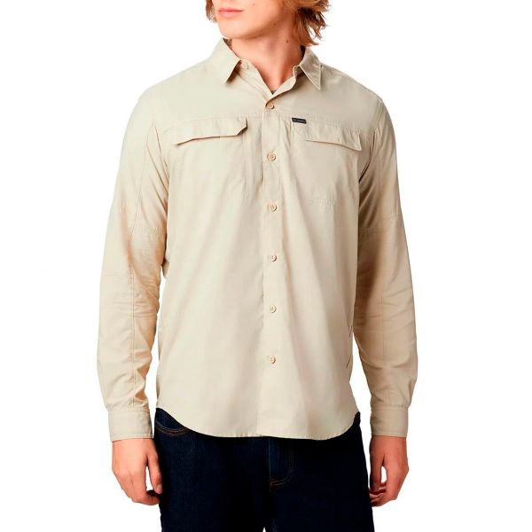 Camisa Columbia M/L Silver Ridge 2.0 Fossil  Tam. M 