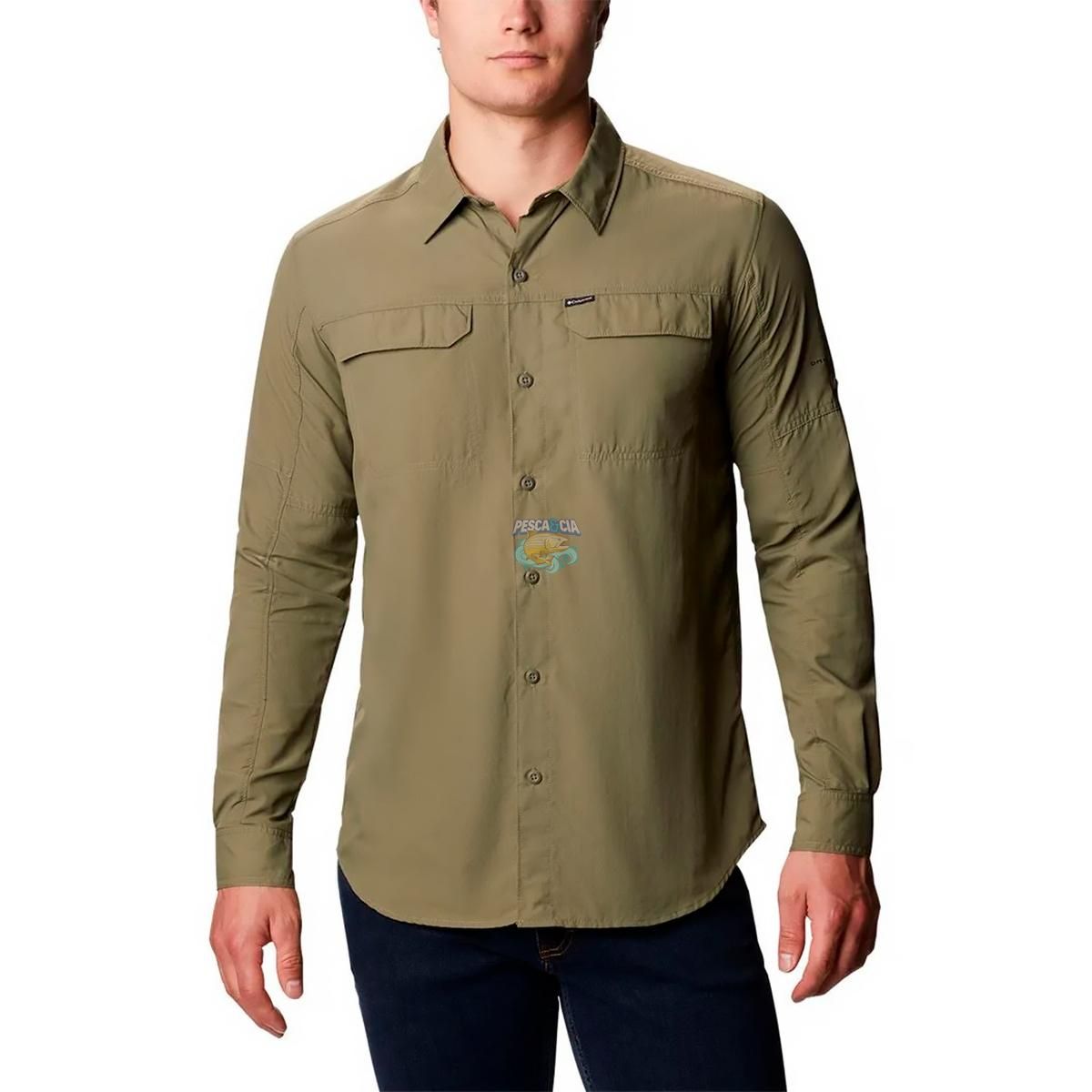 Camisa Columbia Silver Ridge Musgo P