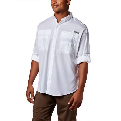 Camisa Columbia Tamiami II Branca Tam.G 