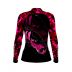 Camisa De Pesca Feminina BRK Fishing Tucunaré Rosa UV50 Tam. Baby Look G