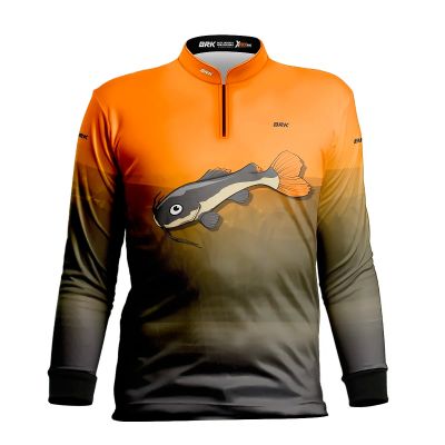 Camisa De Pesca Infantil BRK Pirarara UV50 Tam. G