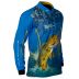 Camisa De Pesca Masculina BRK Tucunare Amarelo Clara UV50 Tam. M 