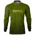 Camisa De Pesca Masculina BRK Verde Tucunaré Azul UV50 Tam. G1