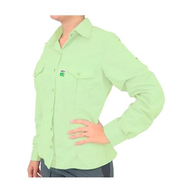 Camisa Feminina MTK Wind Verde Claro Tam.M