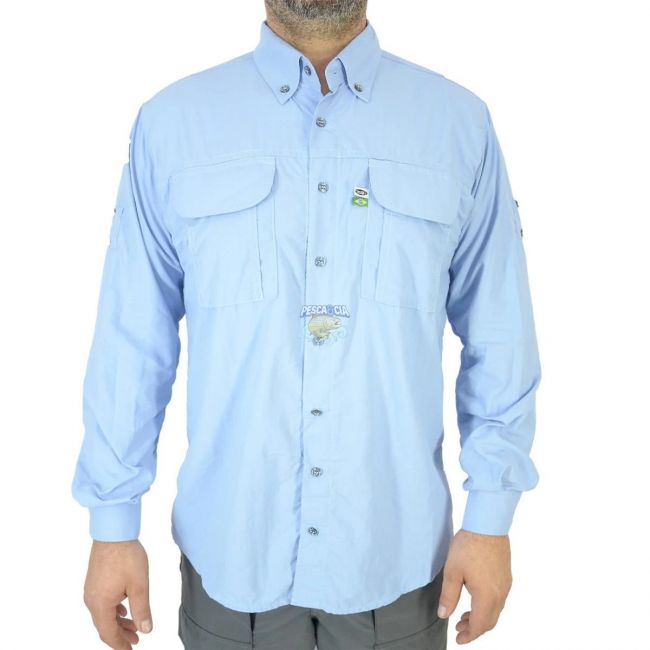 CAMISA MTK WIND MASCULINA AZUL  REF. 285054