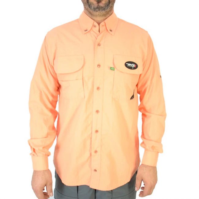 Camisa Mtk Wind Salmão (Pêssego) Tam. P