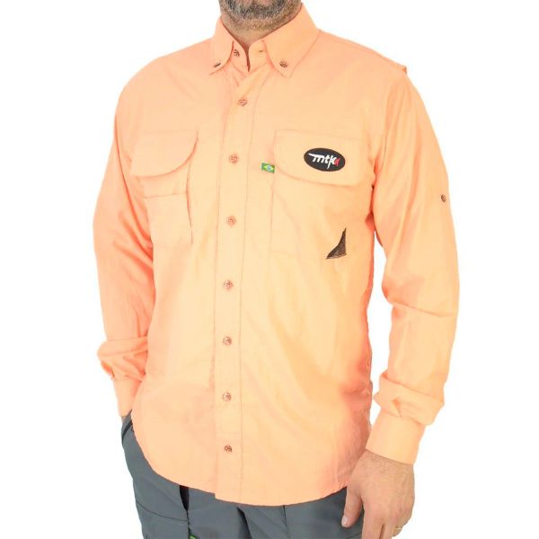 Camisa Mtk Wind Salmão (Pêssego) Tam. P