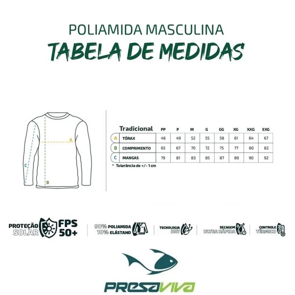 Camisa PSVA Com Capuz Ref. 12 Poliamida Toka Chumbo Tam. M - 24108