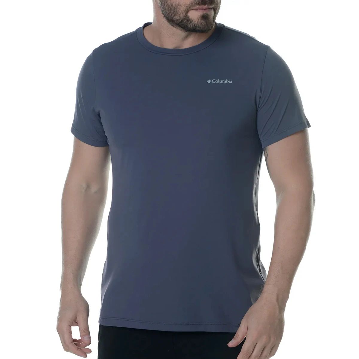 Camiseta Columbia Masculina Neblina M/C Grey Tam. G 