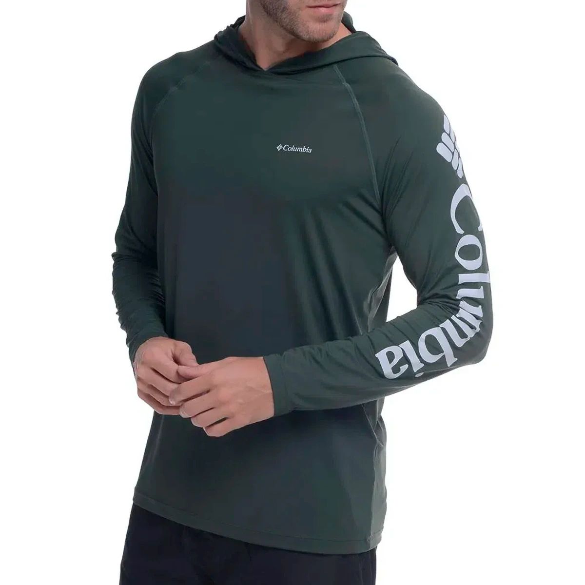 Camiseta Columbia Aurora M/L Capuz Verde Plancton TAM. EGG Ref. 320427393