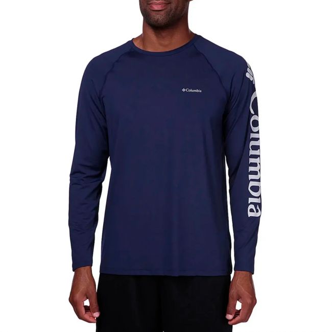 Camiseta Columbia Aurora M/L Dark GG 320428511