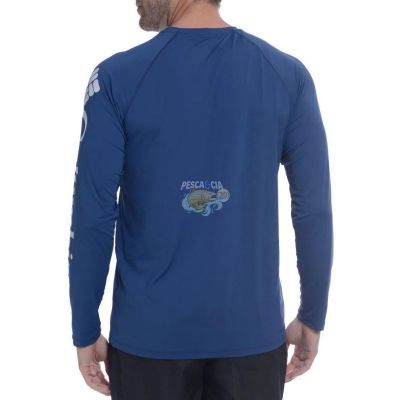 Camiseta Columbia Aurora M/L Surf Blue GG