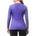 Camiseta Columbia Feminina Neblina M/L Roxo Tam. G