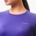 Camiseta Columbia Feminina Neblina M/L Roxo Tam. G