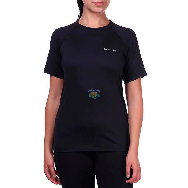 Camiseta Columbia Feminina Aurora M/C Preto G