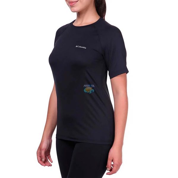 Camiseta Columbia Feminina Aurora M/C Preto G