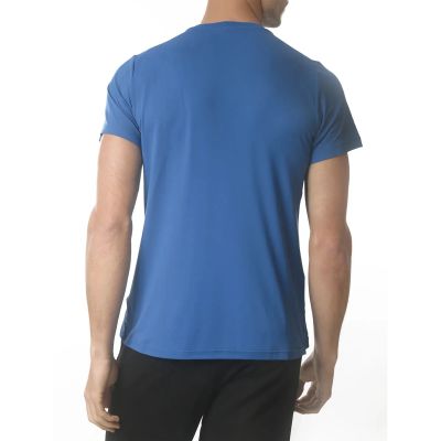 Camiseta Columbia Masculina Neblina M/C Azul Claro Tam. G 