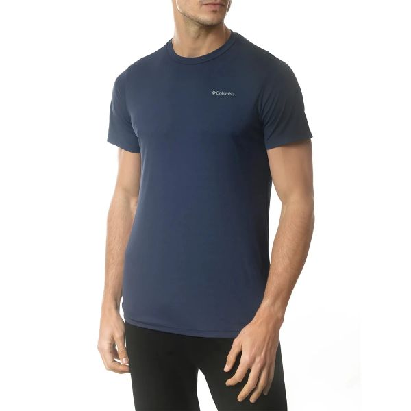 CAMISETA COLUMBIA MASC.NEBLINA M/C AZUL MARINHO TAM.M REF. 320424-511