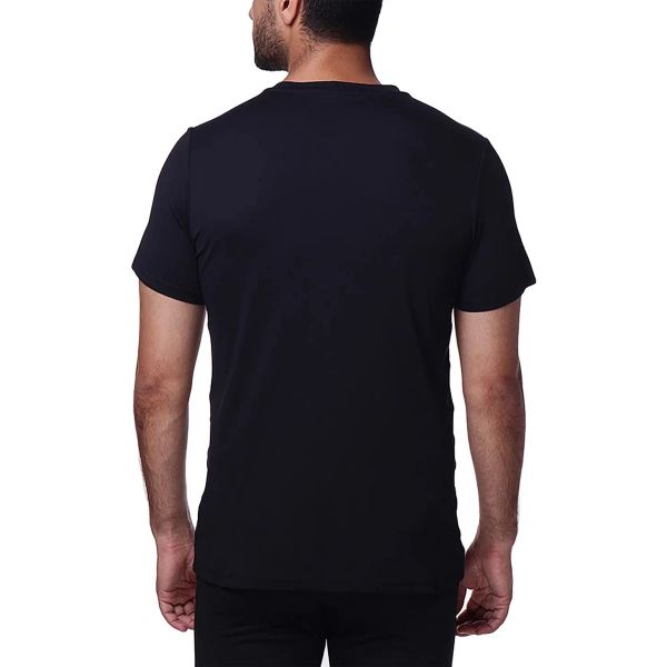 Camiseta Columbia Masculina Neblina M/C Preta Tam. G 