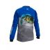 Camiseta Faca Na Rede Masculina Kids Azul CS24 Tam. 04