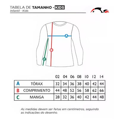 Camiseta Faca Na Rede Masculina Kids Azul CS24 Tam. 04