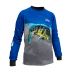 Camiseta Faca Na Rede Masculina Kids Azul CS24 Tam. 12