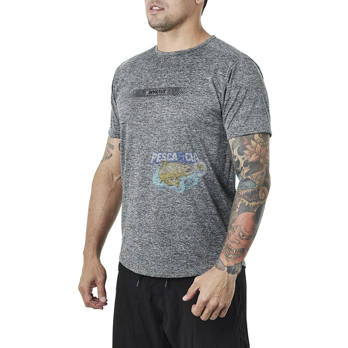 Camiseta Invictus Action Mescla Grafite G