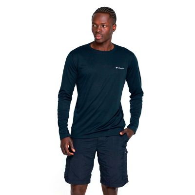 Camiseta Zero Rules Long Sleeve Columbia EEG Black