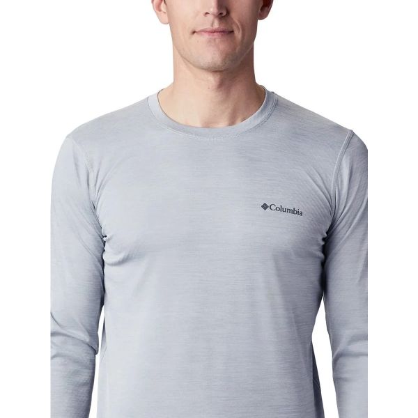 Camiseta Zero Rules Long Sleeve Columbia G Grey