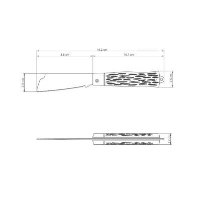 Canivete Tramontina Inox 3 26301/003