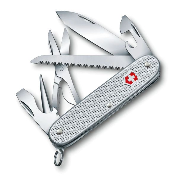 Canivete VictorInox Farmer Alox Silver 0.8271.26