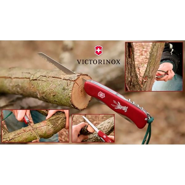 Canivete VictorInox Hunter Vermelho 0.8573