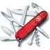 Canivete VictorInox Huntsman Vermelho Translucido 1.3713.T 