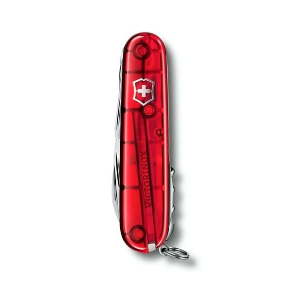 Canivete VictorInox Huntsman Vermelho Translucido 1.3713.T 