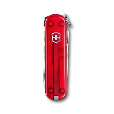 Canivete VictorInox Nailclip 8F Vermelho Translucido Ref. 0.6463.T